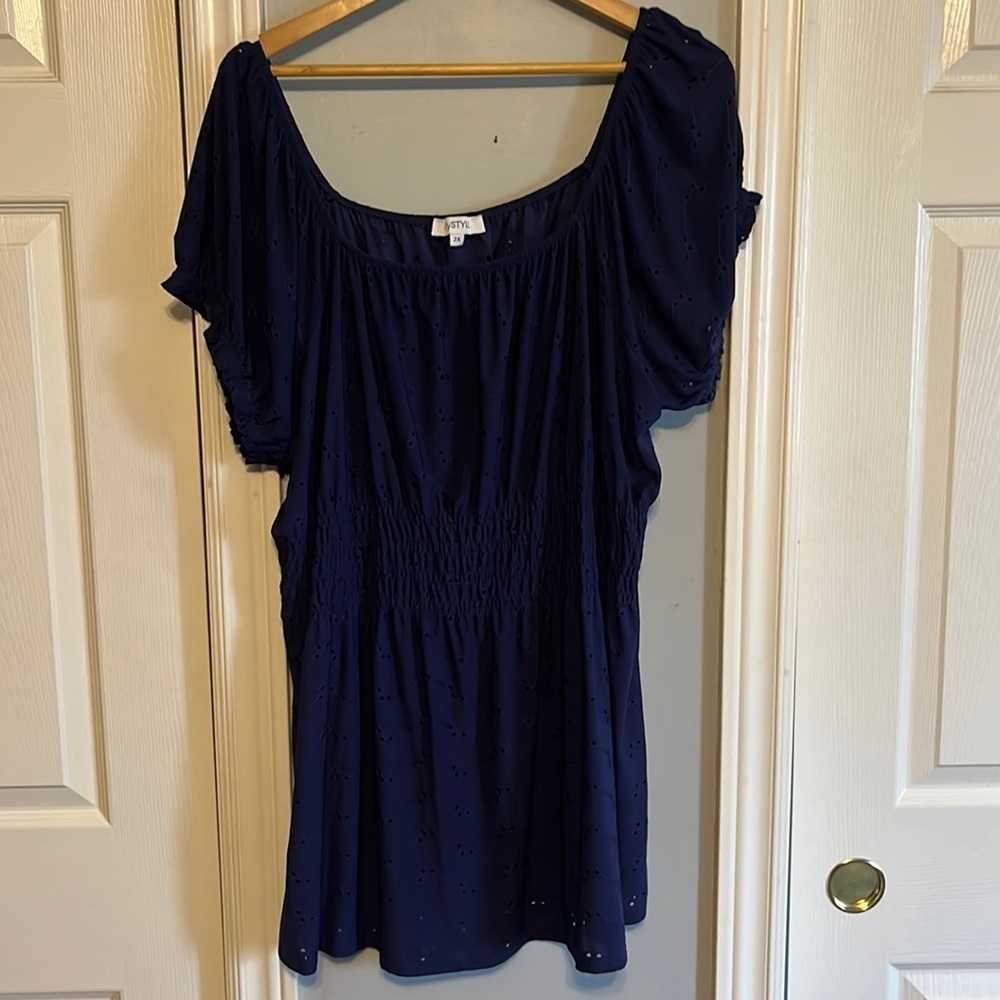 Plus size dress top